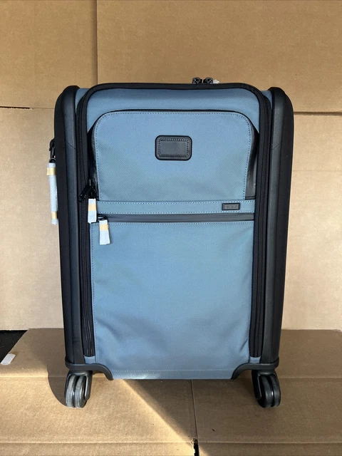 Tumi Alpha 3 Continental Dual Access 4-Wheeled Carry-On Expandable STORM BLUE 4