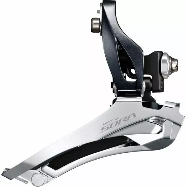 Shimano FD-R3000 Sora 9-speed front derailleur, double braze-on