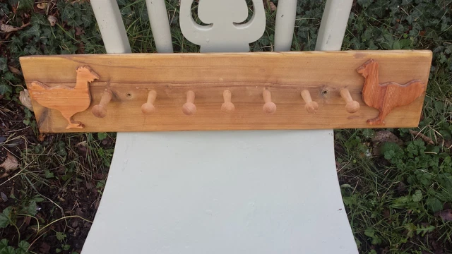 vintage shaker peg coat hook / kitchen utensil rack / bathroom  / Victorian