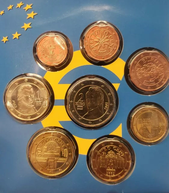 2002 Coin Sets of All Nations Austria 1995