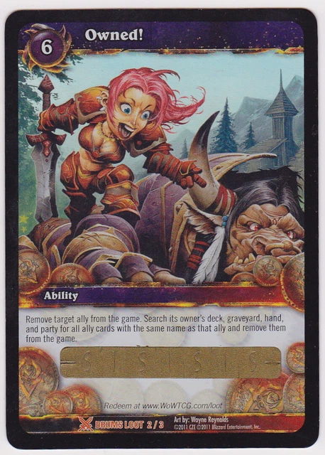 WORLD OF WARCRAFT WOW TCG OWNED! Unscratched Loot Card $0.99 - PicClick