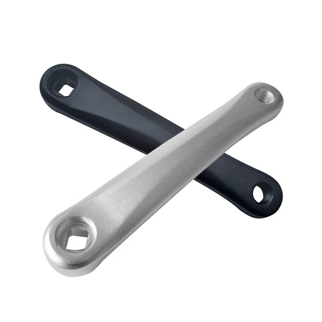 Manivelle De Vélo, Bras De Manivelle De Vélo, Bras De Manivelle, Bras De Manivelle Pour La Maison Pour Les Voyages (trou De Diamant - Argenté