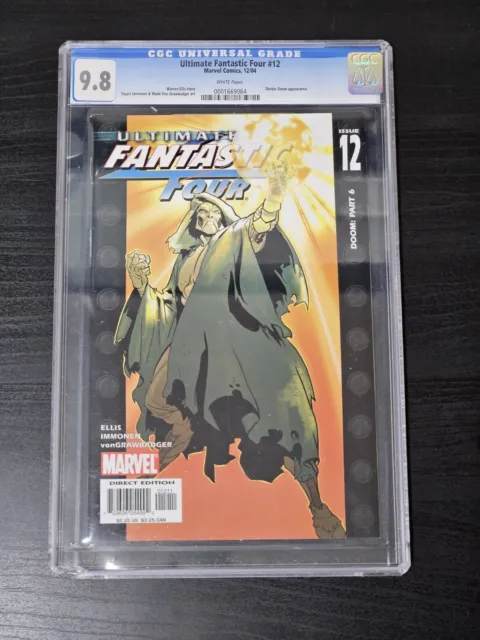 Ultimate Fantastic Four #12 Marvel US Comic CGC 9.8 Rar Top See Pics