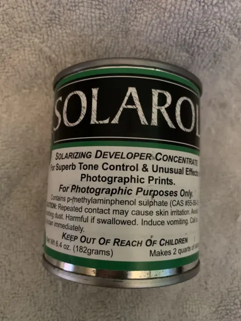 Solarol Solarizante Desarrollador Concentrado Fotografía Impresión Cuarto Oscuro