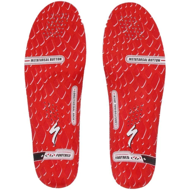 Körpergeometrie Fußbett - rot - UK 3,5-5/EU36-38 - UVP £ 24,99 - NEU