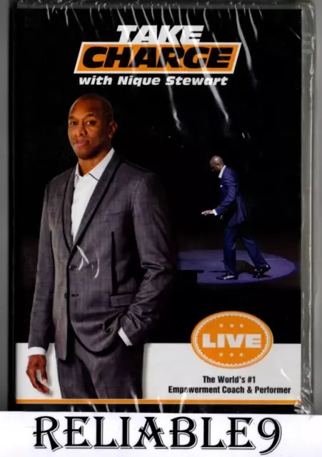 Nique Stewart - Take charge Live The world's #1 empowerment coach CD+DVD Sealed