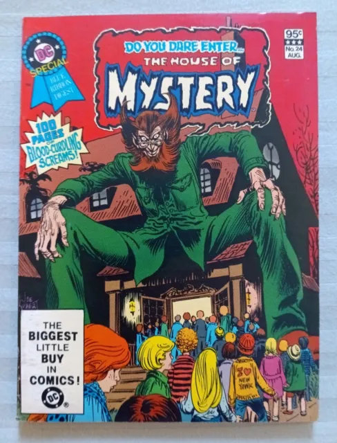 Dc Special Blue Ribbon Digest #24, House Of Mystery, Vf-, Bronze Age, 1982