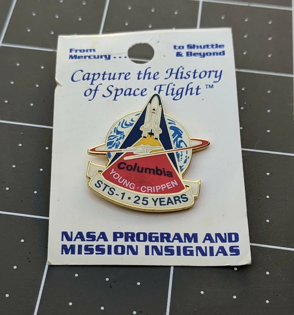 Nasa Space Shuttle Program 25th Anniversary Commemorative Pin 2006
