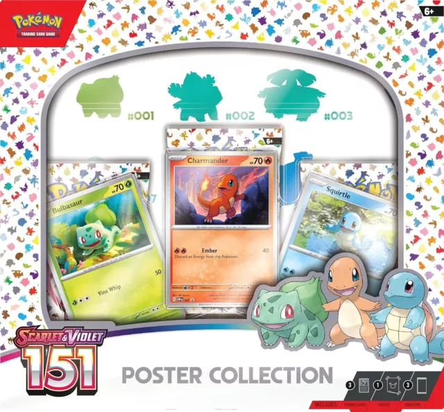 Pokémon Coffret Poster Collection EV3.5 Scarlet Violet 151- US – NEUF / SCELLE