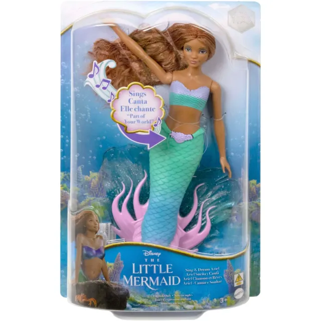 Disney Little Mermaid Sing & Dream Ariel Doll - HMX22_6666