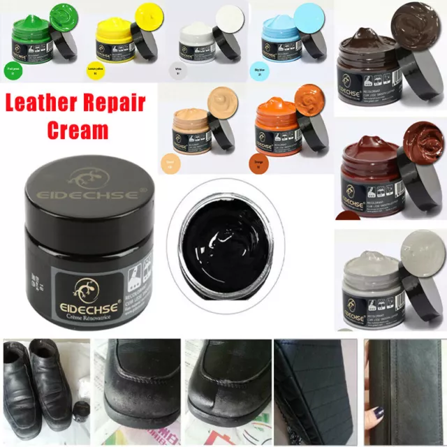 Leather Repair Filler Cream Kit Restore Car Seat Sofa Scratch Scuffs Hole Rip AU