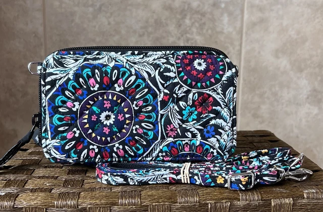 *NWT* Vera Bradley RFID All in One Crossbody in Stained Glass Medallion