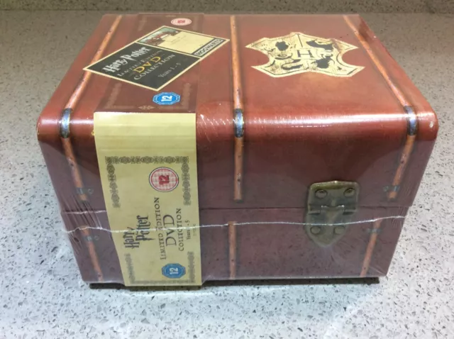 Harry Potter Years 1-5 Limited Edition DVD Collectors Gift Set Trunk NEW SEALED