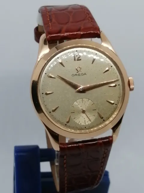 Omega 265 Cassa Oro Rosa ref. 2619 revisionato corona originale ottimo !