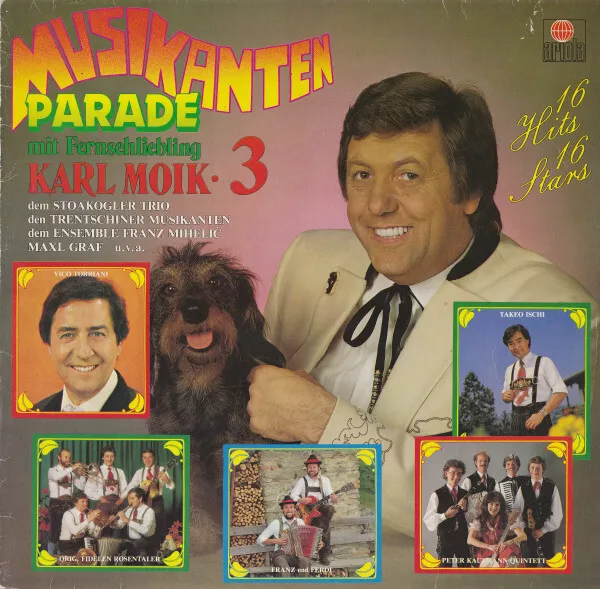 LP, Comp, Club Various Mit Fernsehliebling Karl Moik - Musikanten Parade Mit ...