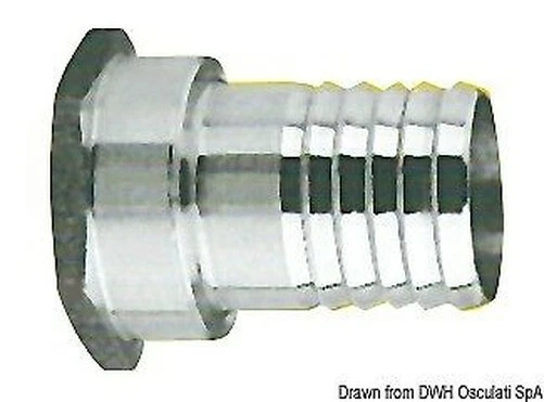 Raccord Inox Femelle 3/8 X 15 MM Marque Osculati 17.210.01