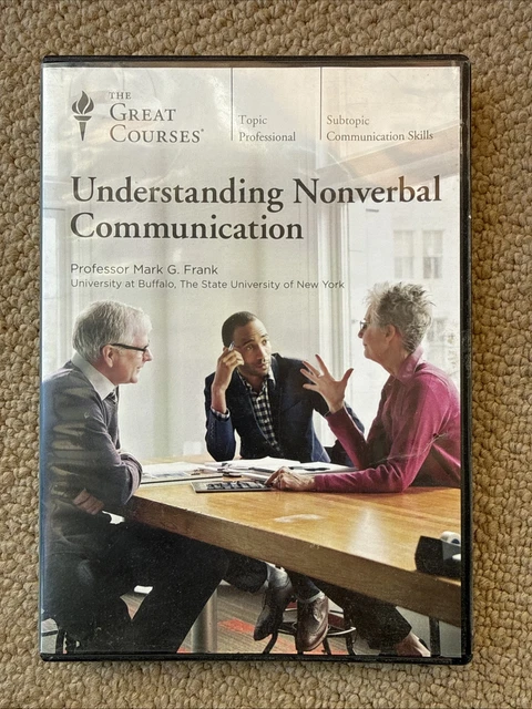 UNDERSTANDING NONVERBAL COMMUNICATION DVD The Great Courses Mark G ...