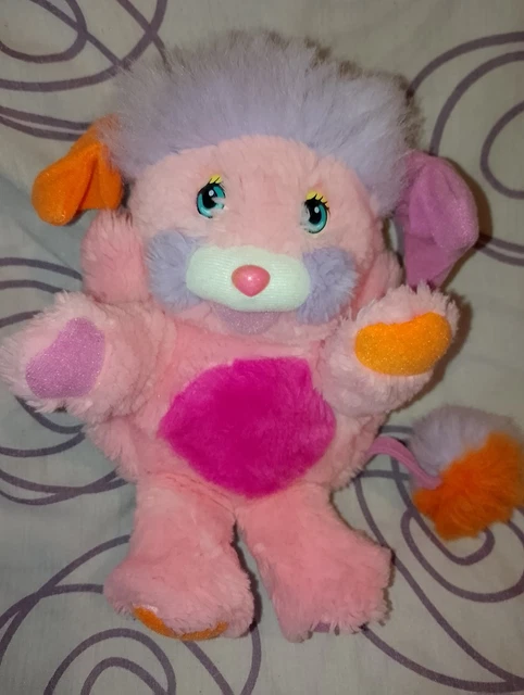 Peluche Popples THOSE CHARACTERS bleu vert frisé 15 cm - SOS doudou