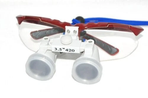Loupe Surgical 3.5X420mm Magnifier Dental Magnifier Loupes Loupes Optical Glass