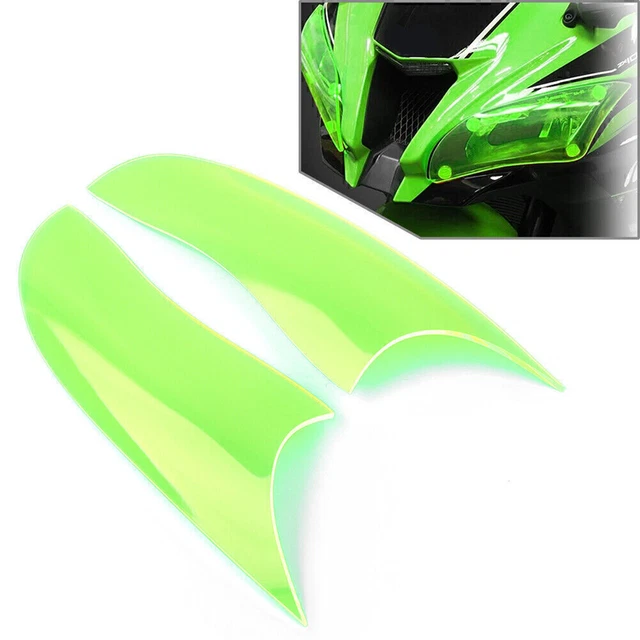 Copertura obiettivo schermo parafango anteriore verde anteriore per Kawasaki ZX-10R 2006-18