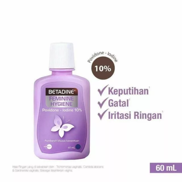 Betadine Feminine Hygiene 60ml - an antiseptic soap that addresses femaleProblem