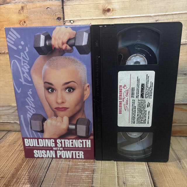 BUILDING STRENGTH WITH Susan Powter VHS Tape Used Fitness £7.67 ...