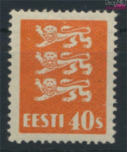 Briefmarken Estland 1928 Mi 84 mit Falz(9281222
