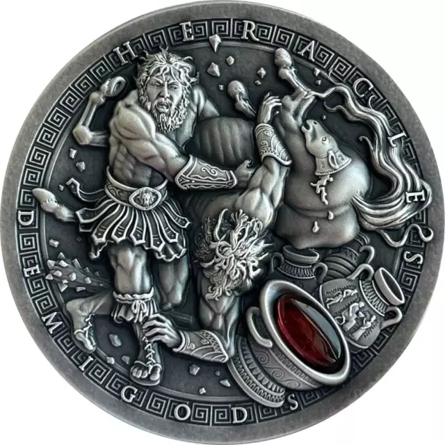 Heracles "Demigods" Series 2oz Silver Coin - Niue 2021 (Limited Mintage 650pcs)