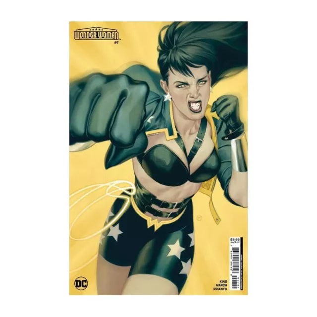 Wonder Woman -7 Cvr B Julian Totino Tedesco Card Stock Var--Dc Comics--