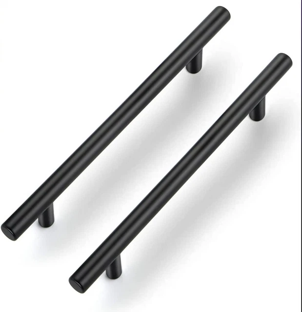 Ravinte 10 Pack Black Kitchen Handles Cupboard 