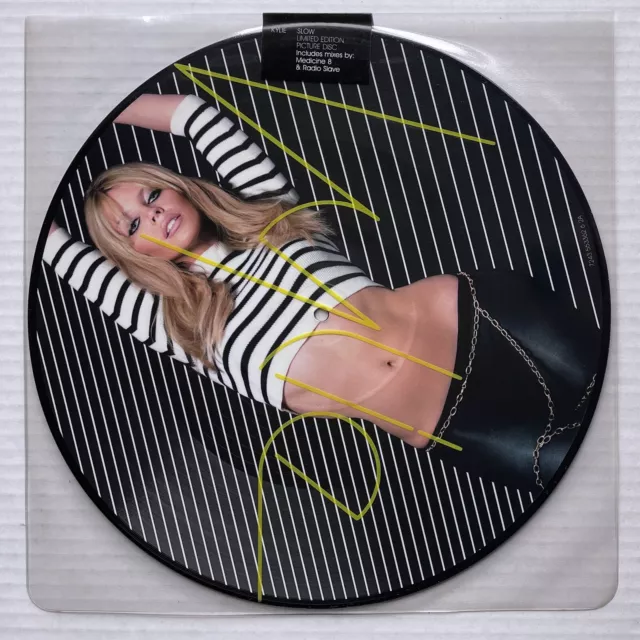 KYLIE MINOGUE Slow 2003 UK Ltd Ed 12" PICTURE DISC Still SEALED w/ Sticker MINTY