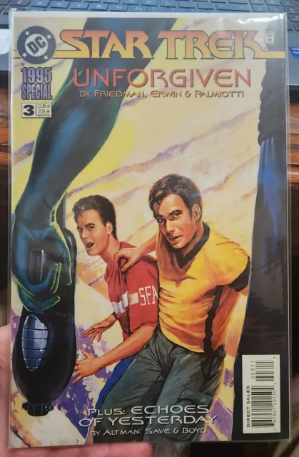 Star Trek Special #3 Unforgiven Winter 1995 Dc Comics Bagged And Backed
