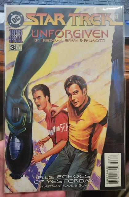 Star Trek Special #3 Unforgiven Winter 1995 Dc Comics Bagged And Backed