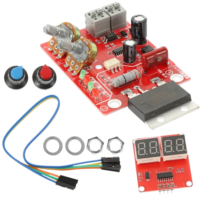 Tempo di saldatura a punti e corrente del pannello di controllo del controller corrente di temporizzazione con aggiornamento del display digale 40A / 100A  1420