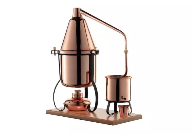 CopperGarden Tischdestille Italia 2 Liter | Meldefreie Destille | Hobbybrennerei