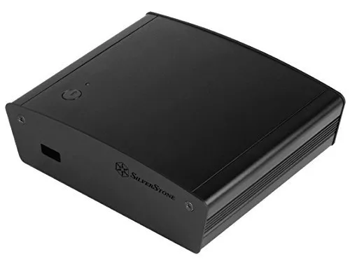 Silverstone PT15B-H1D2 NUC Chassis w/ Heat Pipe Pre-Assembled Wi-Fi Antenna Case