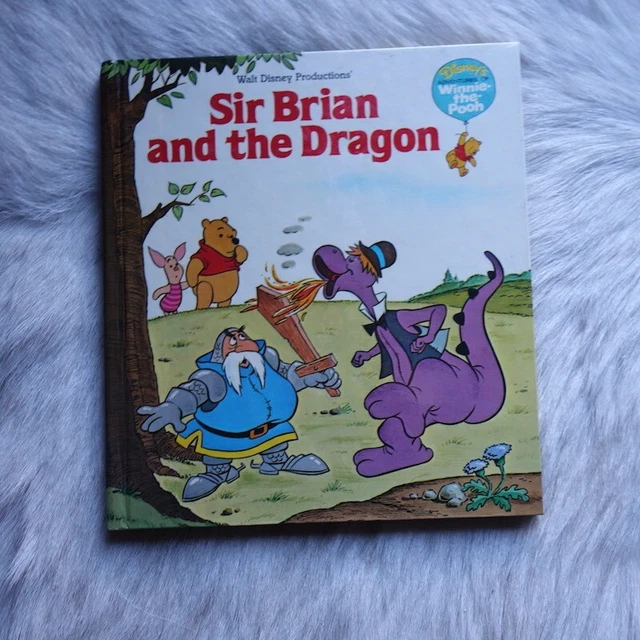 VINTAGE WINNIE THE POOH Sir Brian and the Dragon Book 1980 Vintage Disney Book $35.53 - PicClick AU