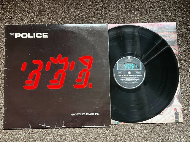 THE POLICE - Ghost In The Machine -1981 Uk Amlk 63730 - A7/B11 - Lp £9. ...