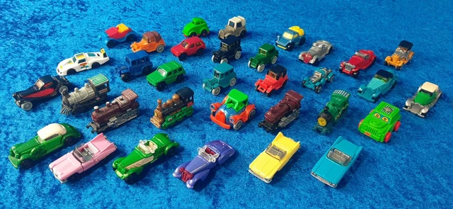 Lotto Kinder Componibili Anni 80 90 Macchinine Locomotive Porsche Cabriolet  K1