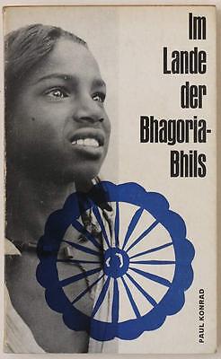 RARE 1962 CENTRAL INDIA Baghoria Bhil tribe, book