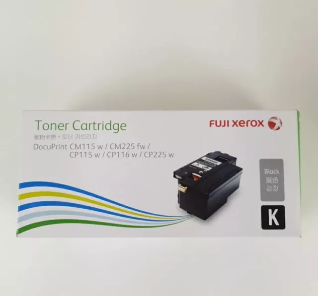 Fuji Xerox Toner Cartridge Black CT202264 - For DocuPrint CM115 - Genuine