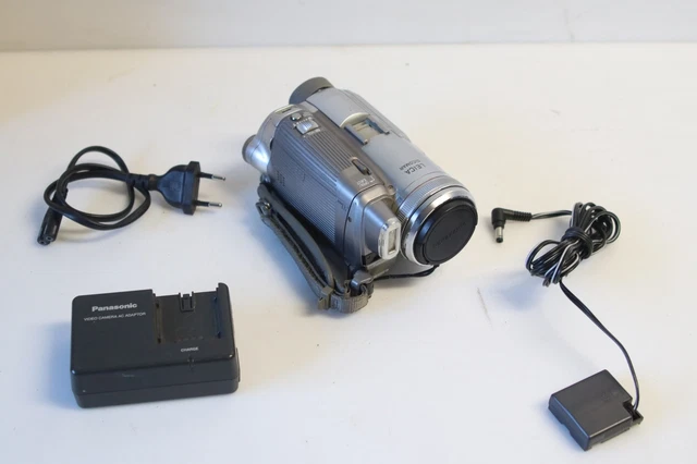 Panasonic Kamera Akku Set - Li-Ion Akku + Ladegerät Mit Auto-Adapter Für NV-GS Serie