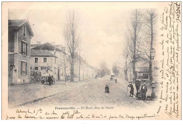 95  . n° 45201 . franconville . st marc.rue de paris