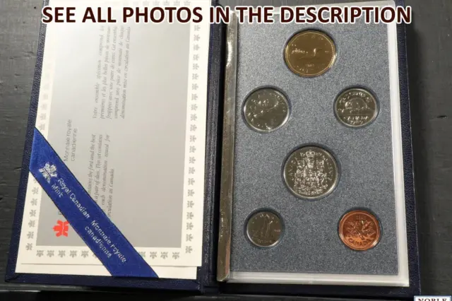NobleSpirit No Reserve*(CX) 1989 Royal Canadian Mint Specimen Set