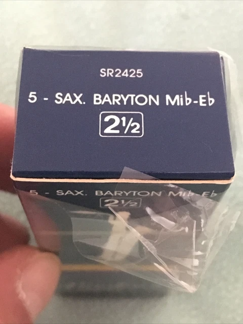 boite 5 anches saxophone BARYTON VANDOREN Mib TRADITION SR 2425 - force 2.5 Sax 4