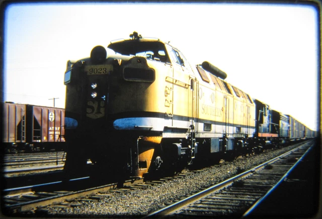 Duplicate Railroad Slide DSLD Southern Pacific SP 9023 Stockton CA 10/3/64