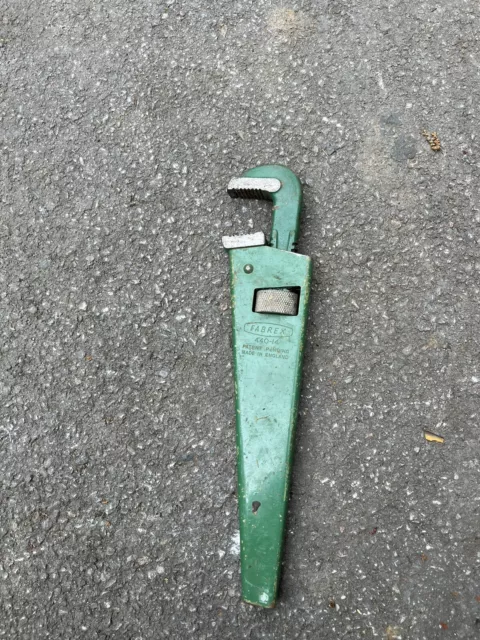 Vintage fabrex 440-14 Adjustable Spanner / Pipe Wrench