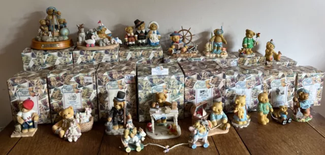 Enesco Cherished Teddies - job lot of 17 including SPECIAL and LIMITED EDITIONS