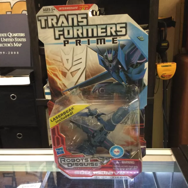 HASBRO SOUNDWAVE DELUXE Class: TRANSFORMERS PRIME ROBOTS IN DISGUISE ...