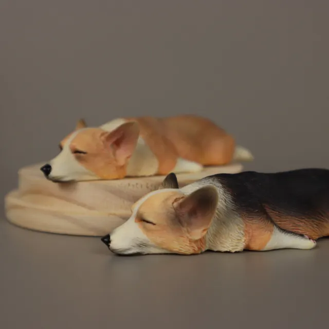 Dog Doggie animal Welsh Corgi 3D cute Fridge Magnet (2/set)